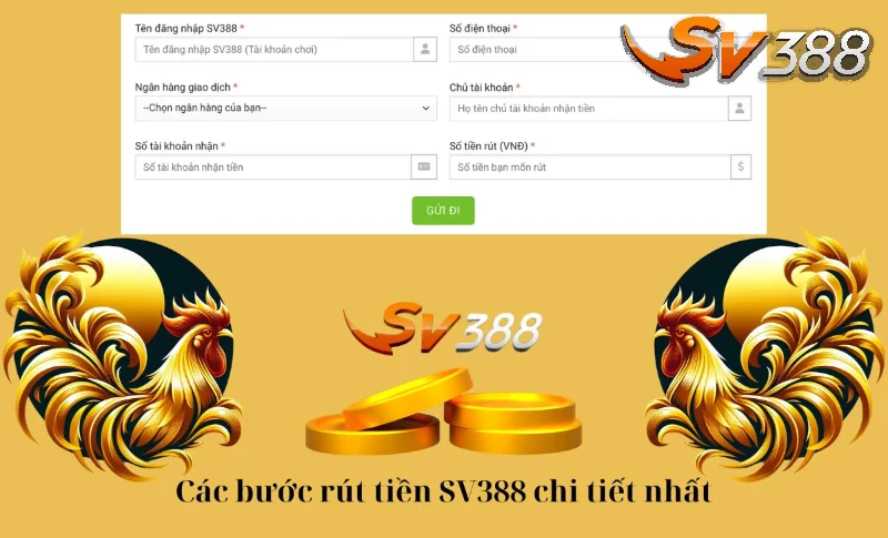 Quy tắc cần biết khi thực hiện rút tiền SV388