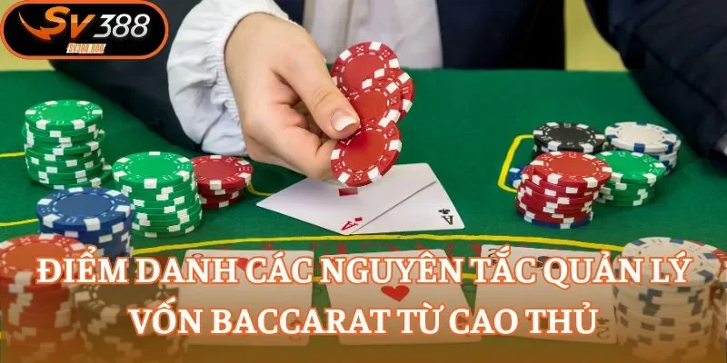 Điểm danh các nguyên tắc quản lý vốn Baccarat từ cao thủ