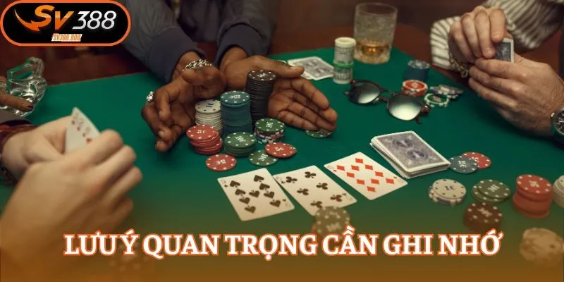 Lưu ý quan trọng cần ghi nhớ